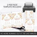 vintage floral birthday invitation